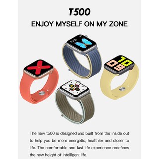 Đồng Hồ Thông Minh T500 Seri 5 Chống NướcThay Được Dây kết nối bluetooth kích thước 44mm đo nhịp tim tiện dụng