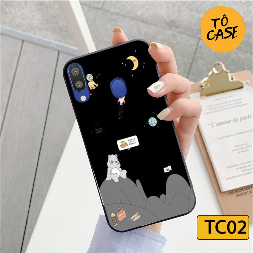 Ốp lưng điện thoại Samsung A20 / A30 / A20S / M20 / M30 in hình phi hành gia vũ trụ độc đáo hot nhất năm
