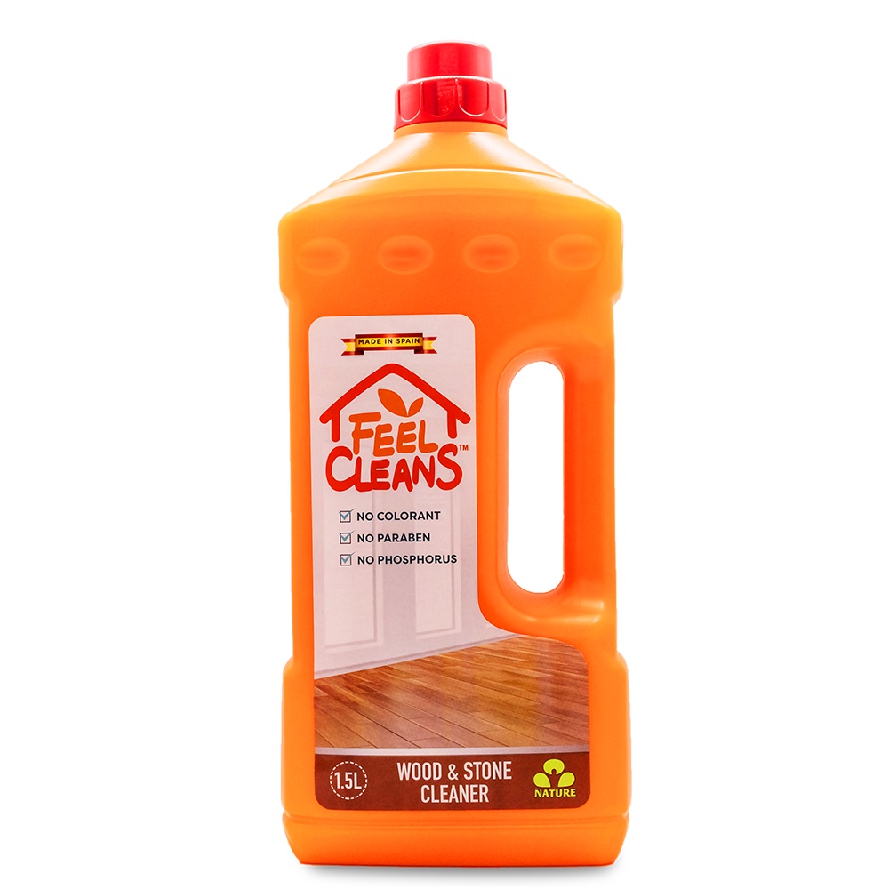 Nước Lau Sàn Gỗ FeelCleans Can 1.5L