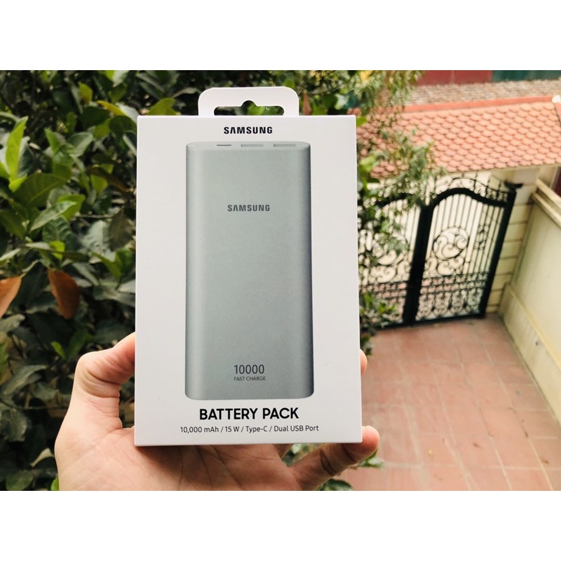 Pin dự phòng Samsung EB-P1100 10.000 Mah cổng USB-C  - Chính Hãng