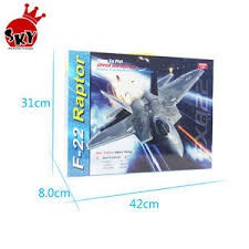 Đồ Chơi Mô Hình máy Bay Mini RC F22 F-22 Raptor Model Toy Drone