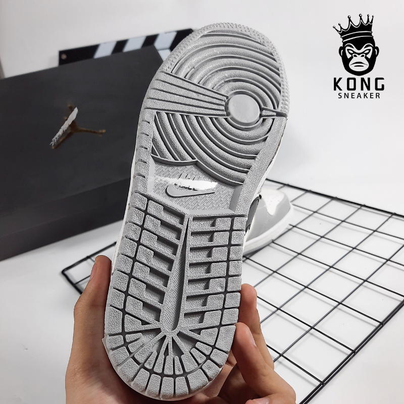 [Tặng Sticker Full Box] Giày Thể Thao Cổ Thấp JD Low SMOKE GREY Unisex 2021