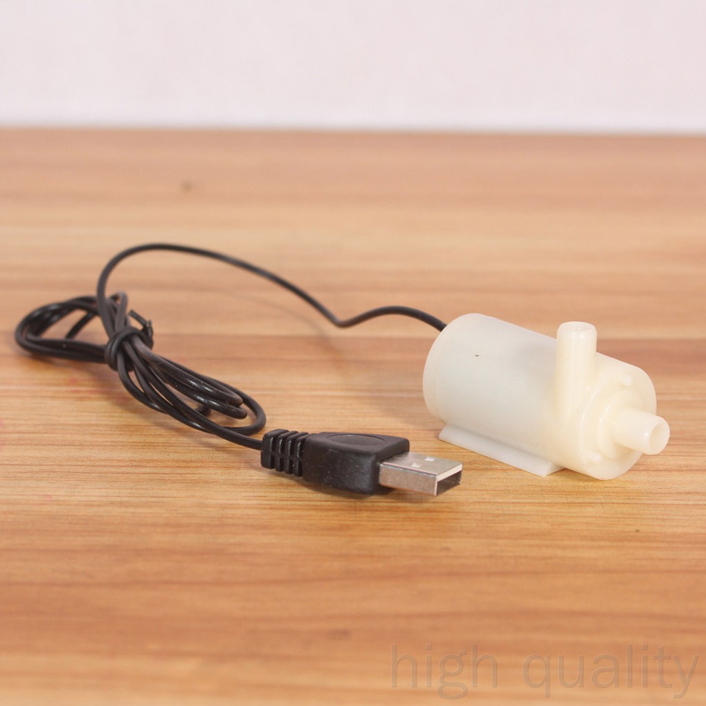 Máy bơm nước mini cho bể cá dc 5v 2-3l/ phút
