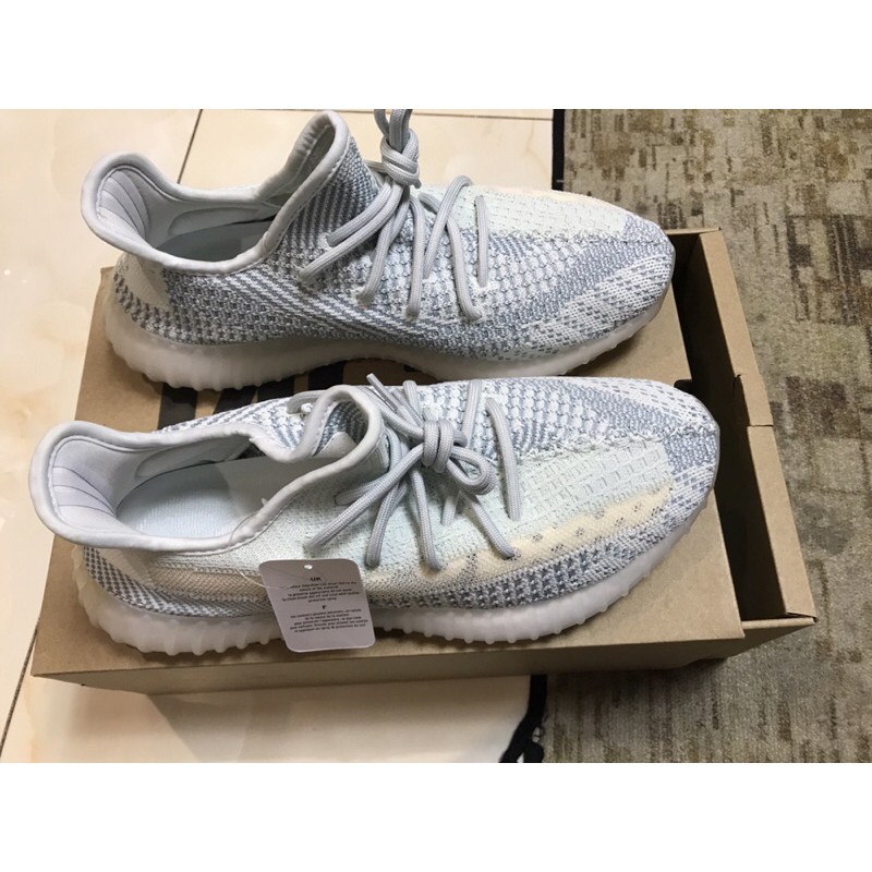Giày sneaker yeezyboost 350v2 cloud whiteFW304