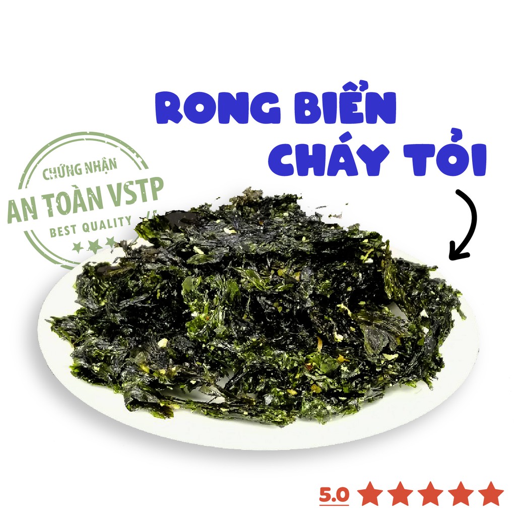 Rong biển cháy tỏi 150g DumBum đồ ăn vặt Hà Nội vừa ngon vừa rẻ | BigBuy360 - bigbuy360.vn