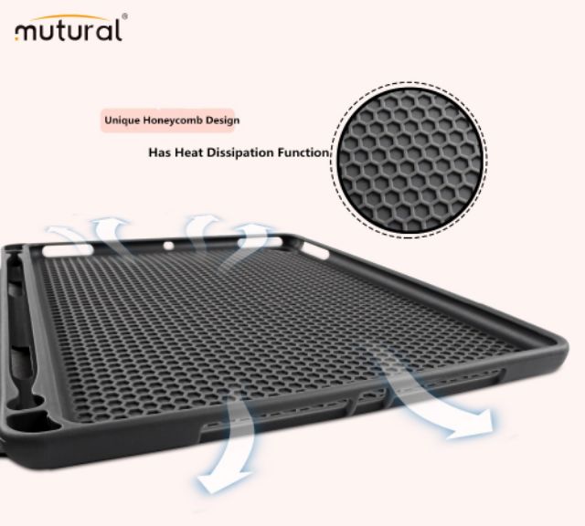 Bao da Ipad Mini 4 và Mini 5 Mutural chính hãng có khay để bút | BigBuy360 - bigbuy360.vn
