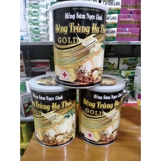 Sữa bột hồng sâm ngọc linh đông trùng hạ thảo gold,giúp tăng sức đề kháng,ổn định huyết áp tim mạch