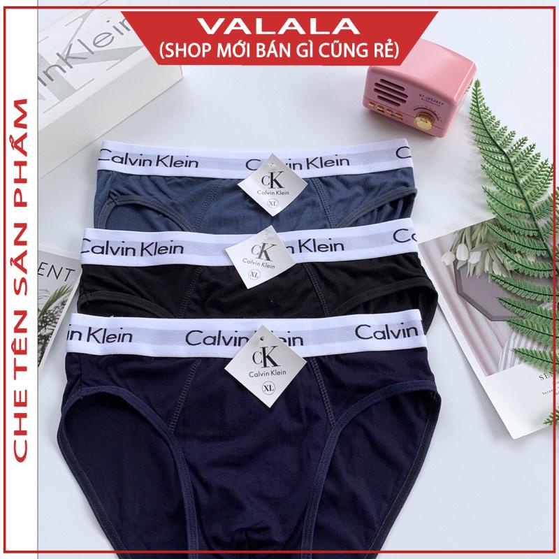 Quần sịp nam tam giác cotton thấm hút mồ hôi cạp to ôm bụng Valala.