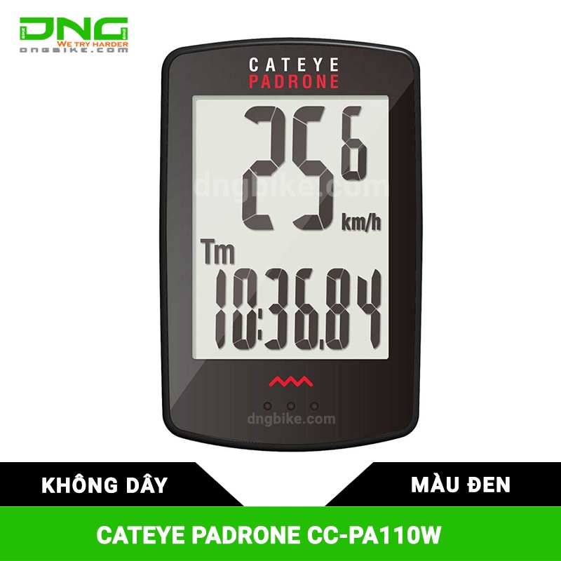 Đồng hồ xe đạp CATEYE PADRONE CC-PA100W không dây