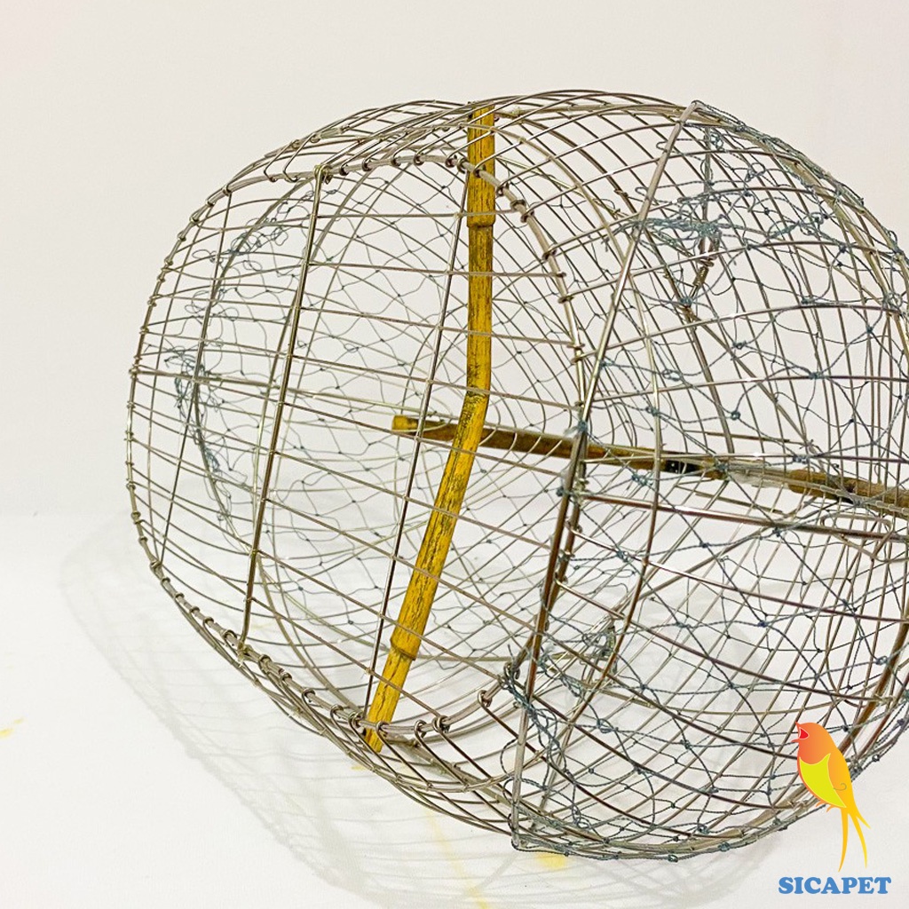 Lồng bẫy chim Chào Mào chất liệu Inox , chim Chòe Than, Lồng bẫy Khuyên - chim hút mật, Bẫy chim nhạy-bền-đẹp SICAPET