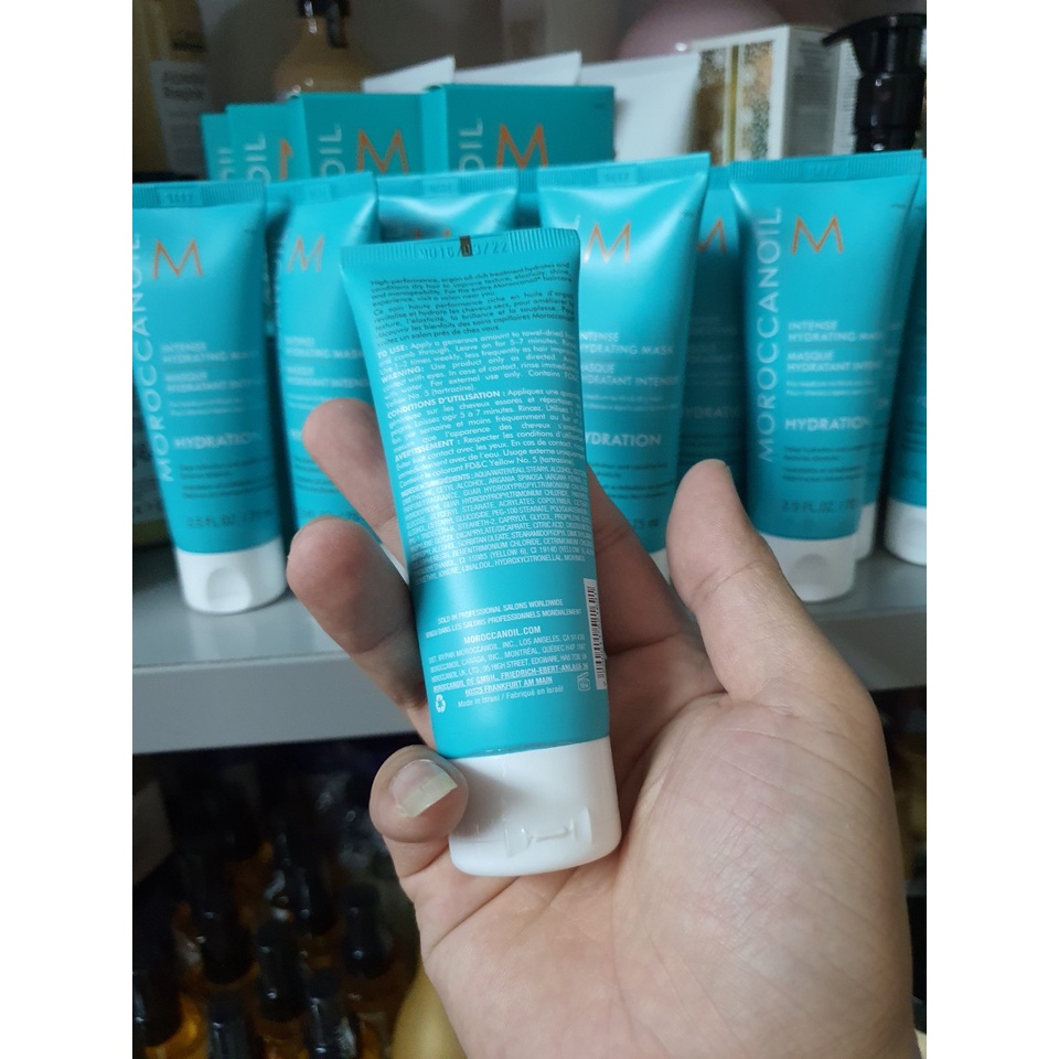 Dầu hấp dưỡng ẩm sâu moroccanoil intense hydrating mask 75ml - Moroccanoil Chính hãng