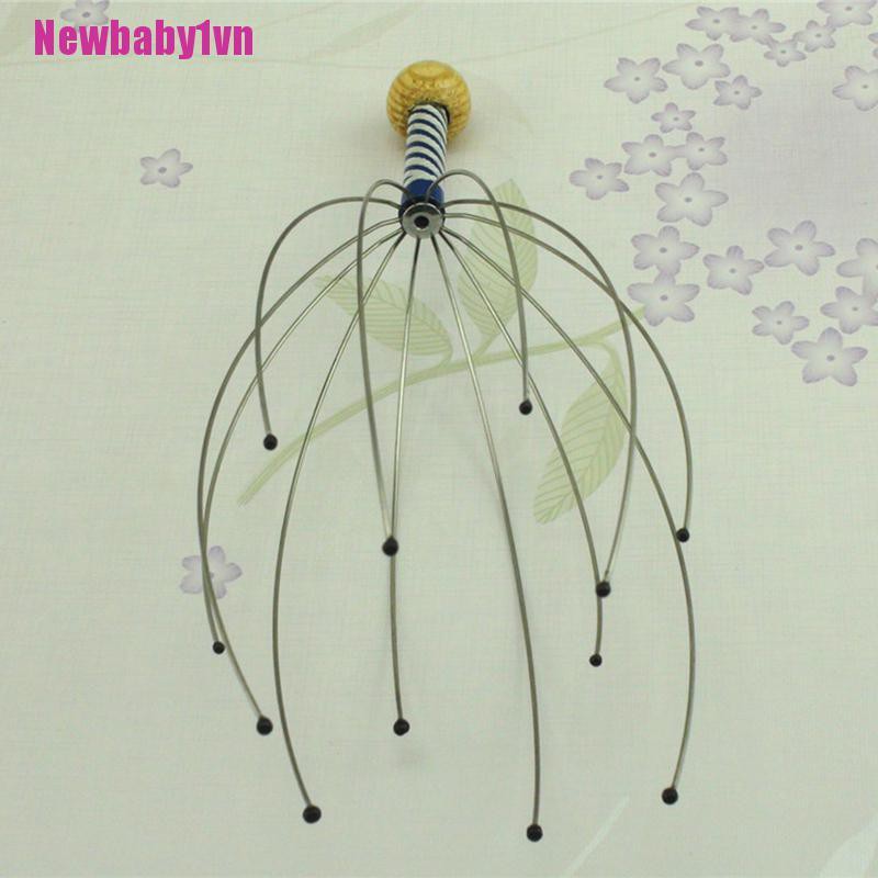 1 Dụng Cụ Mát Xa Giảm Căng Thẳng Hình Đầu Bạch Tuộc