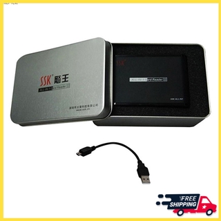 PC95 Đầu đọc thẻ đa năng (Cạc đọc thẻ all in one) SD, Micro-SD/TF,M2, CF, XD, MM, MS, MD chính hãng SSK SCRM-025