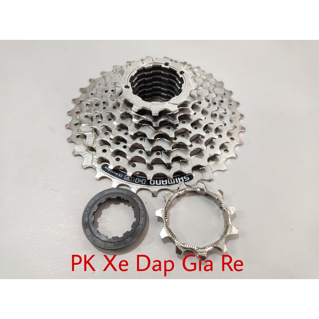 Líp thả xe đạp 8 tầng - Líp thả Shimano CS-HG41 8 Speed - Chính hãng