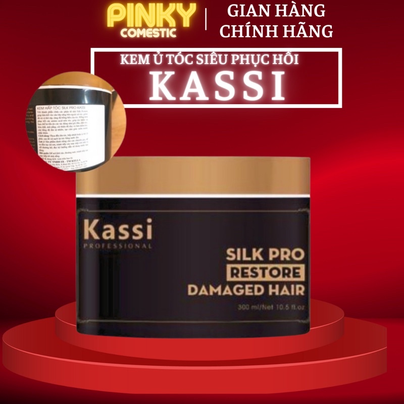 KEM HẤP PHỤC HỒI TÓC SILk PRO KASSI PLTPINKY