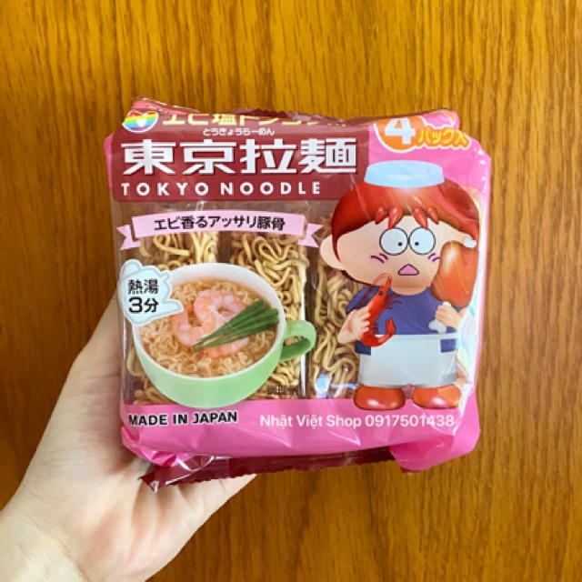 Mì Ăn Liền Tokyo Ramen Nhật Bản 120g