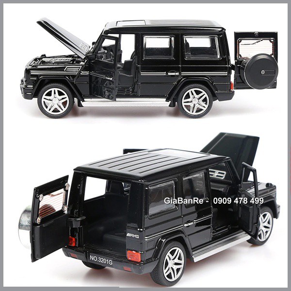 XE MÔ HÌNH SẮT 1/32 17CM XE SUV MERCEDES G65 - 9811.1