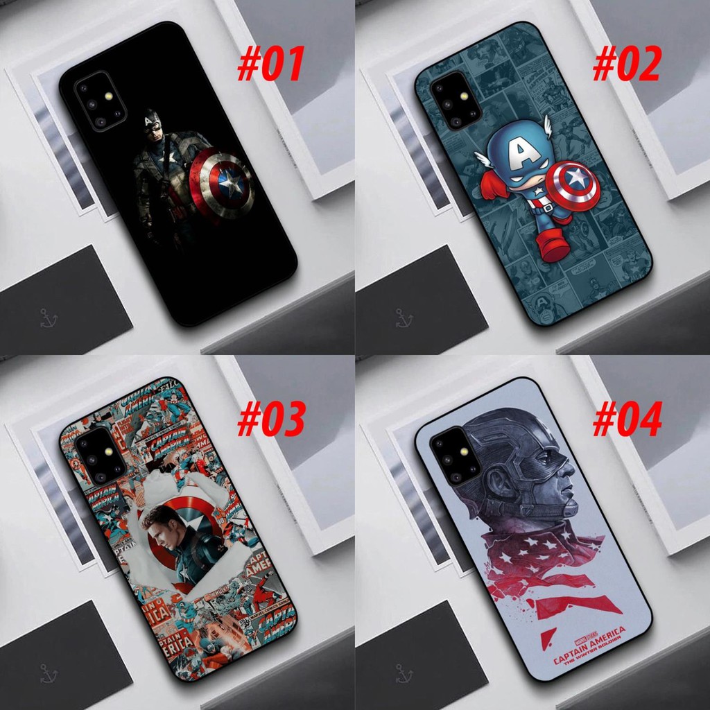 Ốp Lưng iP 5 5s 5SE 6 6s 6plus 7 8 7Plus 8Plus X Xs Xr XsMax 11 11Pro 11Promax 12 Promax In Hình CAPTAIN AMERICA