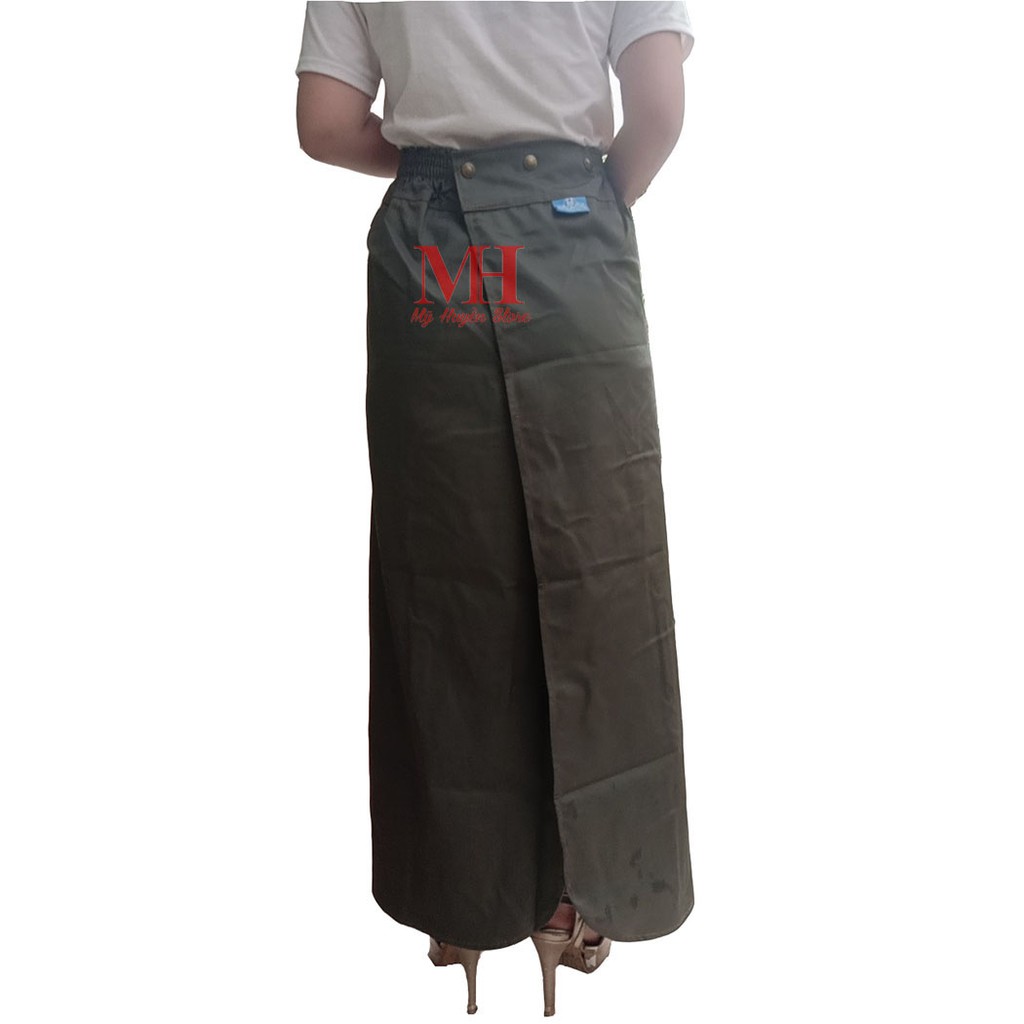 [ Ảnh Tự Chụp ] Váy Chống Nắng Xẻ Tà Cho Nữ Chất Liệu Kaki Mềm, Mịn & Mát Với Độ Co Dãn Cực Tốt | BigBuy360 - bigbuy360.vn