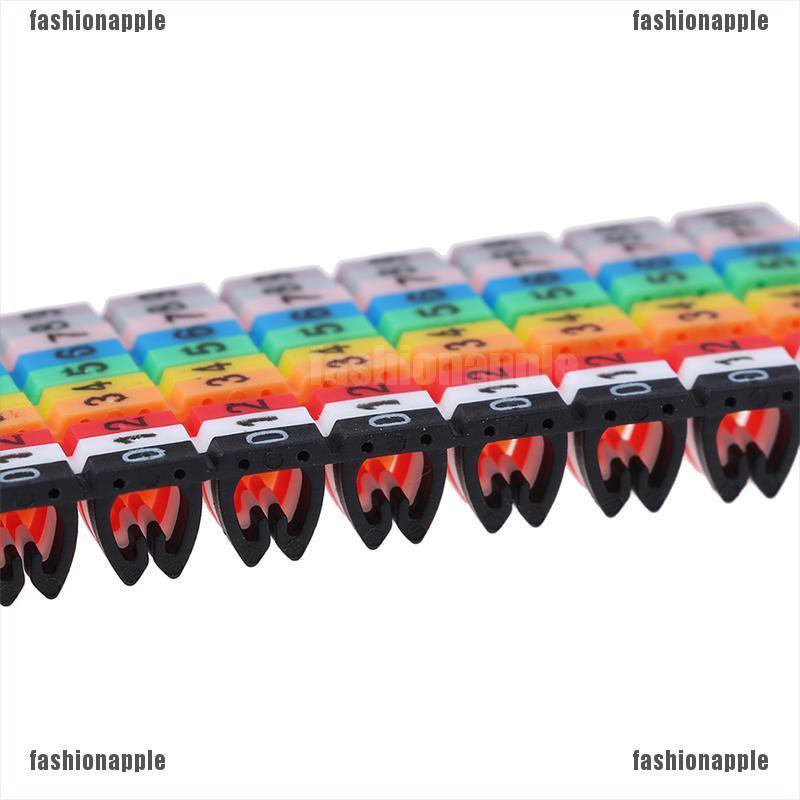 Bộ 100 Nhãn Đánh Dấu RJ45 CAT5 / CAT6 Chống Thấm Nước