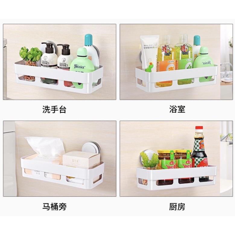 Kệ hít chân không đựng đồ nhà tắm siêu chắc ECOCO 1506