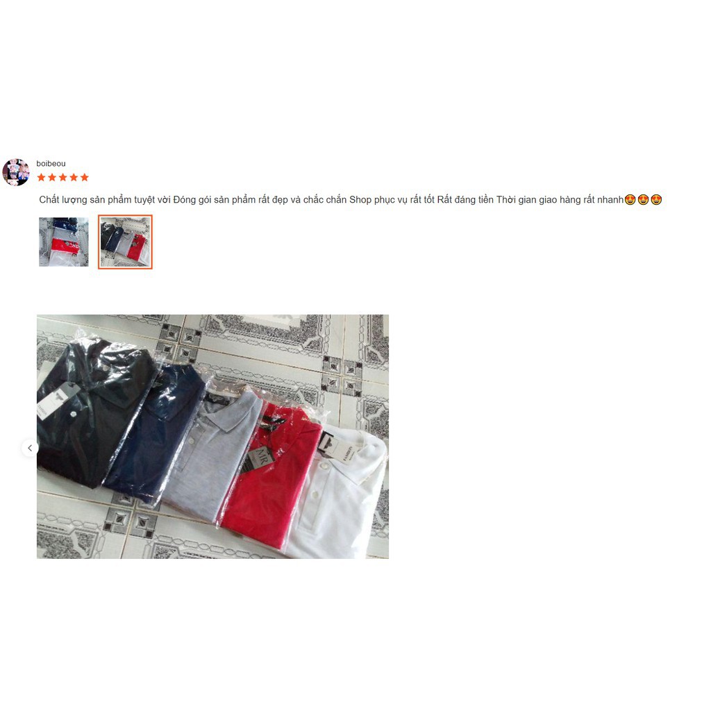 Áo Polo nam trơn , áo phông nam chất cá sấu loại đẹp VNXK | BigBuy360 - bigbuy360.vn