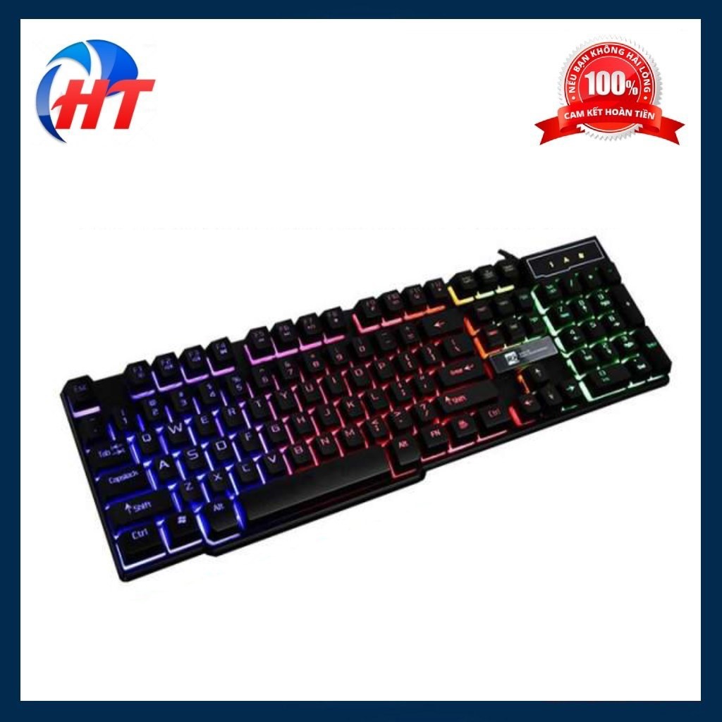 Bàn Phím R8 1822 Giả Cơ Chuyên Game Led 7 Màu