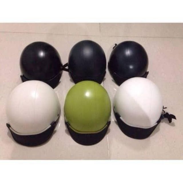 Nón bảo hiểm 1/2 đầu đủ màu