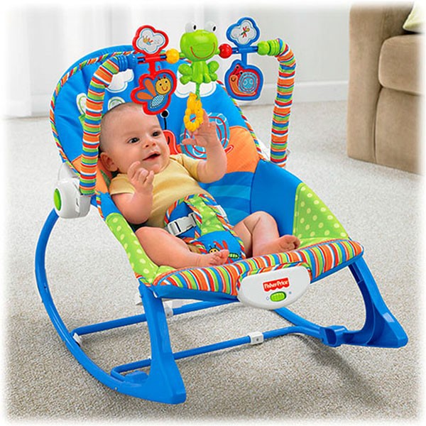 [CHÍNH HÃNG] Ghế rung Fisher Price 2449 - GHẾ NÔI CHO CÁC BÉ TỪ 6 THÁNG TUỔI