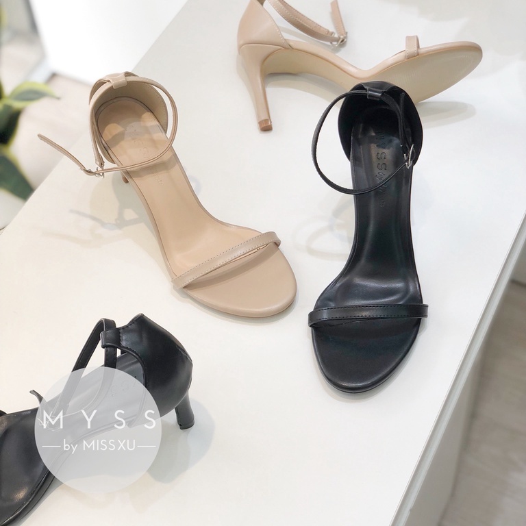 Giày sandal nữ 7cm quai mảnh bít gót thời trang MYSS - SD101