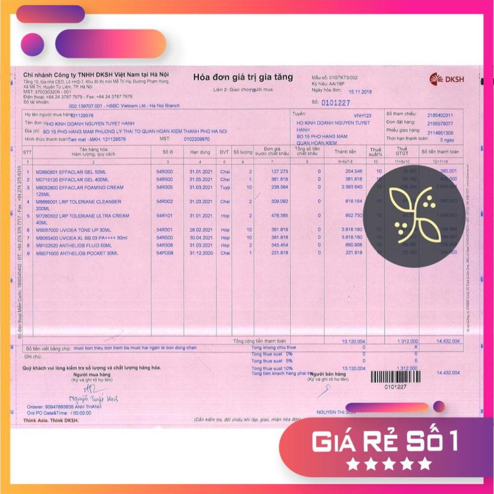 Nước tẩy trang La Roche Posay 400ml, 200ml, 100ml cho da nhạy cảm Micellar Water Ultra Sensitive Skin | BigBuy360 - bigbuy360.vn