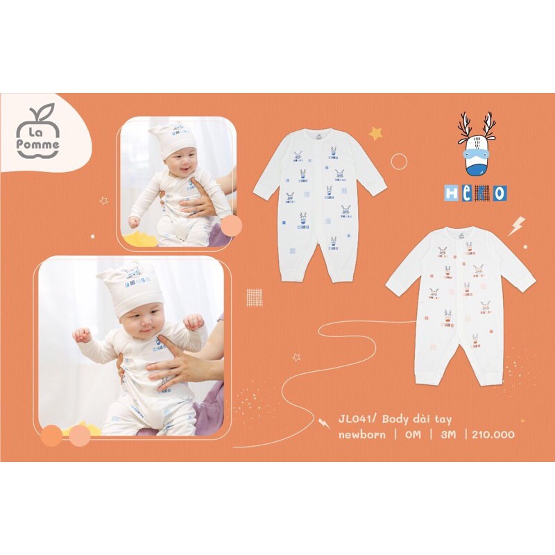 Body dài Lapomme Bamboo mẫu Hero