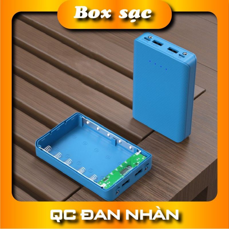 Box sạc dự phòng 5 cell nguồn ra 2A KHÔNG KÈM PIN