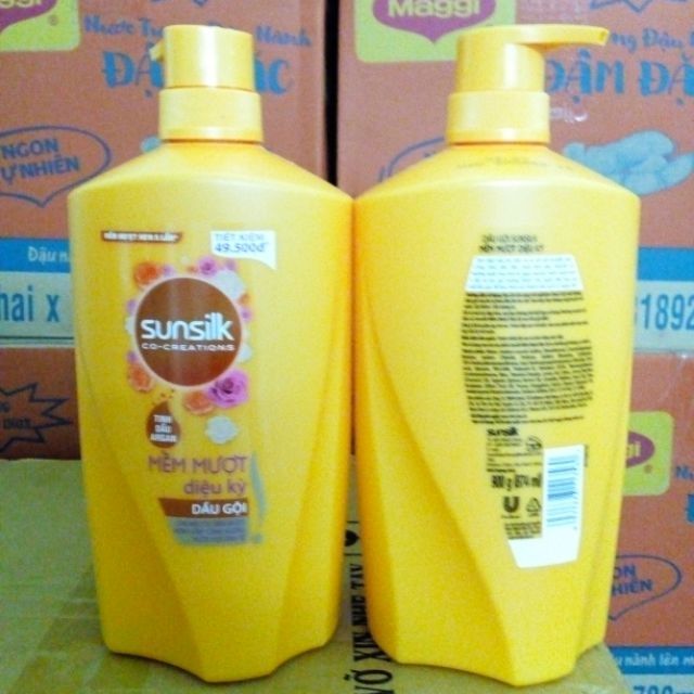 Dầu gội Sunsilk óng mượt rạng ngời 900g - giá gốc 160.000