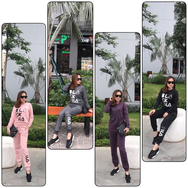 Bộ nỉ nữ FILA