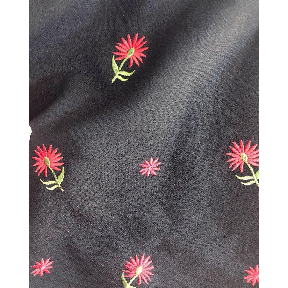 CHÂN VÁY THÊU HOA