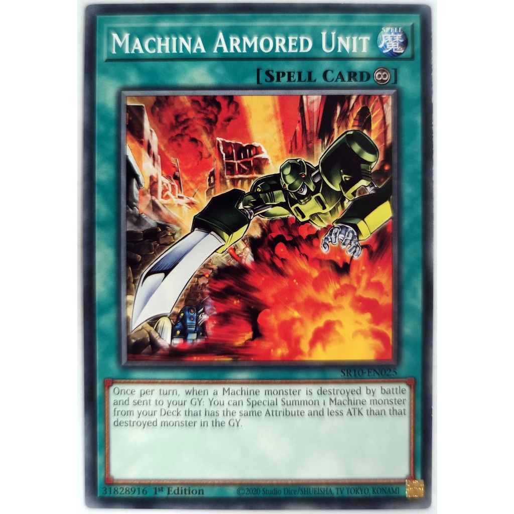 [Thẻ Yugioh] Machina Armored Unit |EN| Common (Duel Monsters)