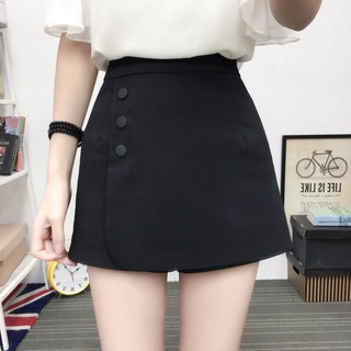 QUẦN GIẢ VÁY CHỮ A PHỐI CÚC THỜI TRANG