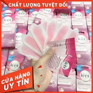 Tẩy Lông Mặt Veet - Miếng wax Veet cho mặt ( hộp 20 miếng ) HOT HIT