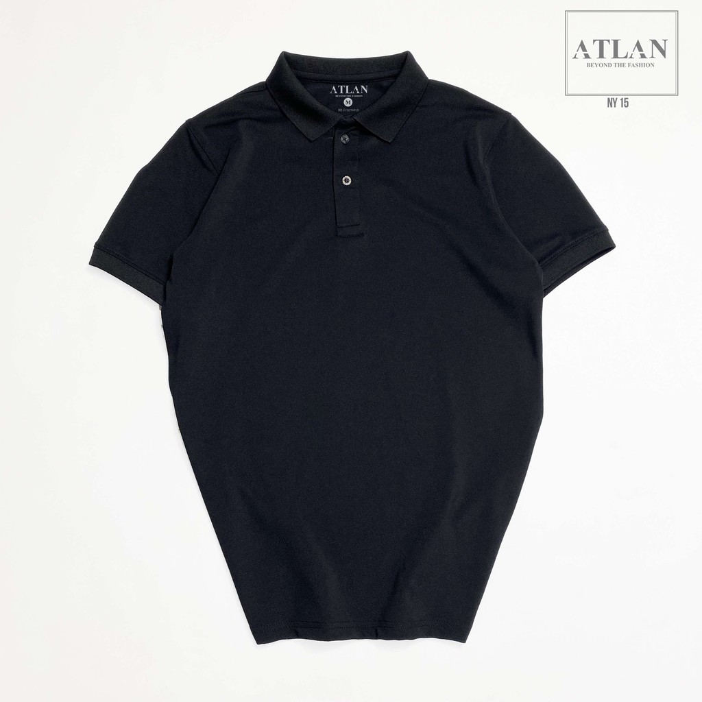 Áo Polo Đen 💖 𝘍𝘳𝘦𝘦𝘴𝘩𝘪𝘱 💖 Áo Thun Nam Có Chất Cổ Vải Cotton - NY15