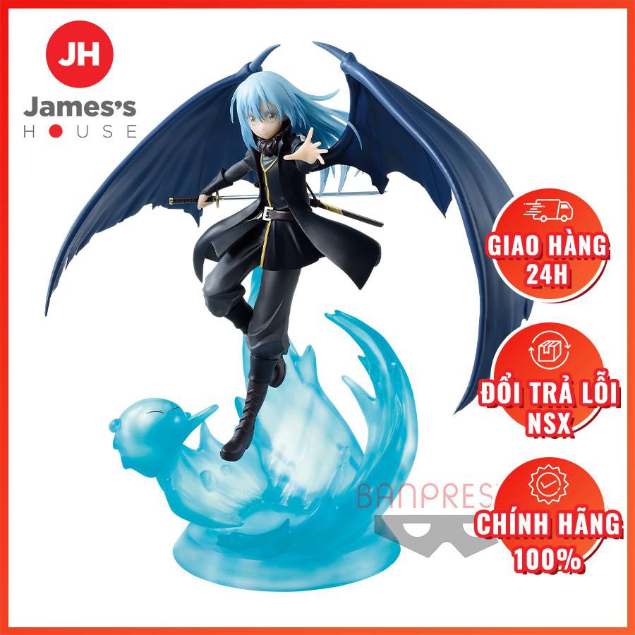 Mô Hình Figure Nhân Vật Anime Tensura Chuyển sinh thành Slime - Rimuru Tempest - Otherworlder Plus Vers, Banpresto