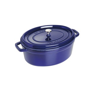 Nồi gang oval Staub Đỏ cherry 31cm