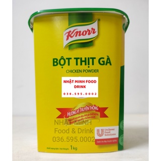 Gia vị bột thịt gà knorr túi zip 100 gram