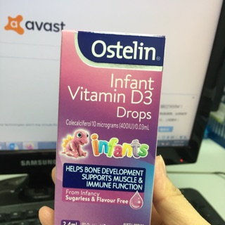 Ostelin vitamin d3 drops 2,4 ml