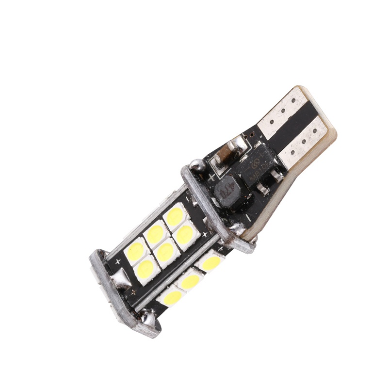 1 bóng đèn LED ánh sáng trắng 921 912 T10 T15 W16W 24Smd 3030 1500Lm 12V 24V cho xe hơi