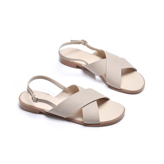Giày sandal đế bệt quai chéo Merly 1213