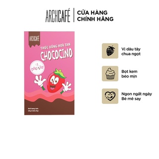 Chocolate dâu - choco cacao hoà tan archcafé chococino hộp 12 gói x 20g - ảnh sản phẩm 2