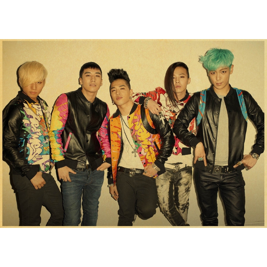 Poster Hình Nhóm Nhạc Bigbang G-Dragon