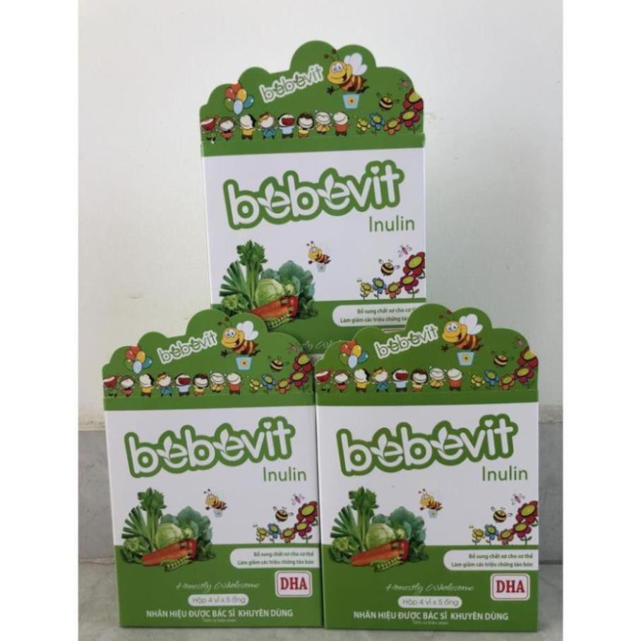 Bebevit Inulin - bổ sung chất xơ, giảm triệu chứng táo bón