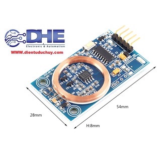 Ys-rfid2 module đọc và giải mã thẻ rfid proximity 125khz, giao tiếp software pc